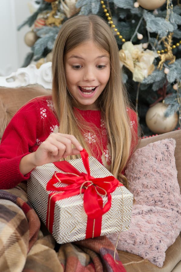 O que está para dentro A manhã antes do Xmas Bailarina pequena Ano novo feliz Inverno compra em linha do xmas Feriado da família imagem de stock royalty free O que está para dentro A manhã antes do Xmas Bailarina pequena Ano novo feliz Inverno compra em linha do xmas Feriado da família imagem de stock royalty free