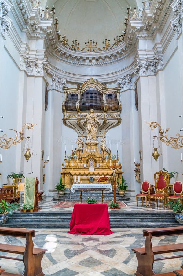 Badia di Sant`Agata Church in Catania, Sicily, southern Italy. Badia di Sant`Agata Church in Catania, Sicily, southern Italy.