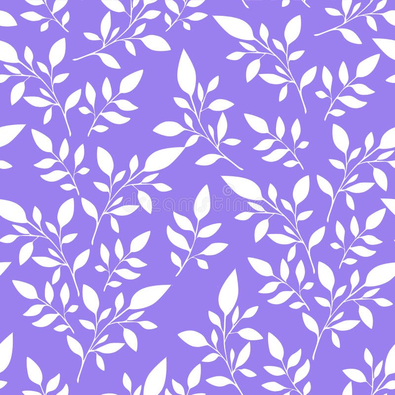 O teste padrão floral sem emenda com folhas pode ser usado para a impressão de matéria têxtil ou o fundo, papel de parede, an ilustração do vetor O teste padrão floral sem emenda com folhas pode ser usado para a impressão de matéria têxtil ou o fundo, papel de parede, an ilustração do vetor