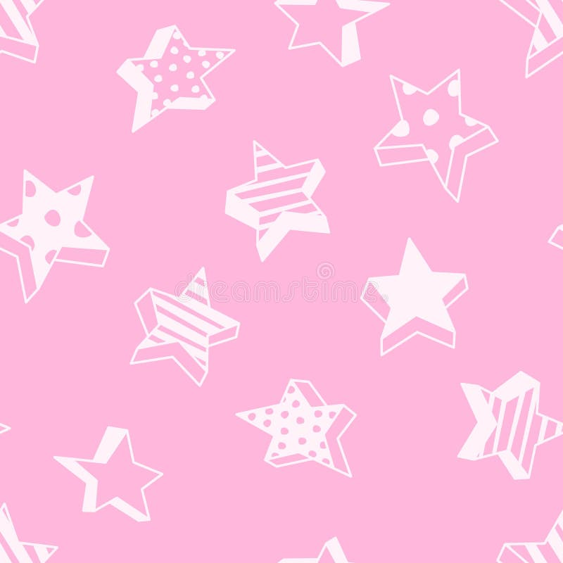 O teste padrão sem emenda com às bolinhas dos desenhos animados e desenhos animados listrados distorceu as estrelas 3D em um fund ilustração stock O teste padrão sem emenda com às bolinhas dos desenhos animados e desenhos animados listrados distorceu as estrelas 3D em um fund ilustração stock