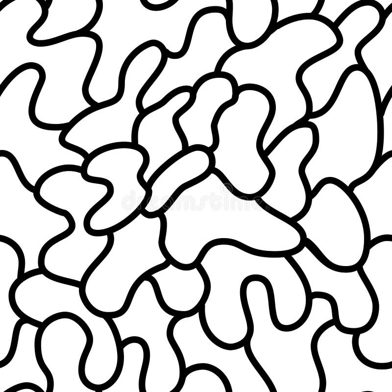 O teste padrão sem emenda do estilo na moda de memphis inspirou por 80s, projeto retro da forma 90s Contexto preto e branco do mo ilustração stock O teste padrão sem emenda do estilo na moda de memphis inspirou por 80s, projeto retro da forma 90s Contexto preto e branco do mo ilustração stock
