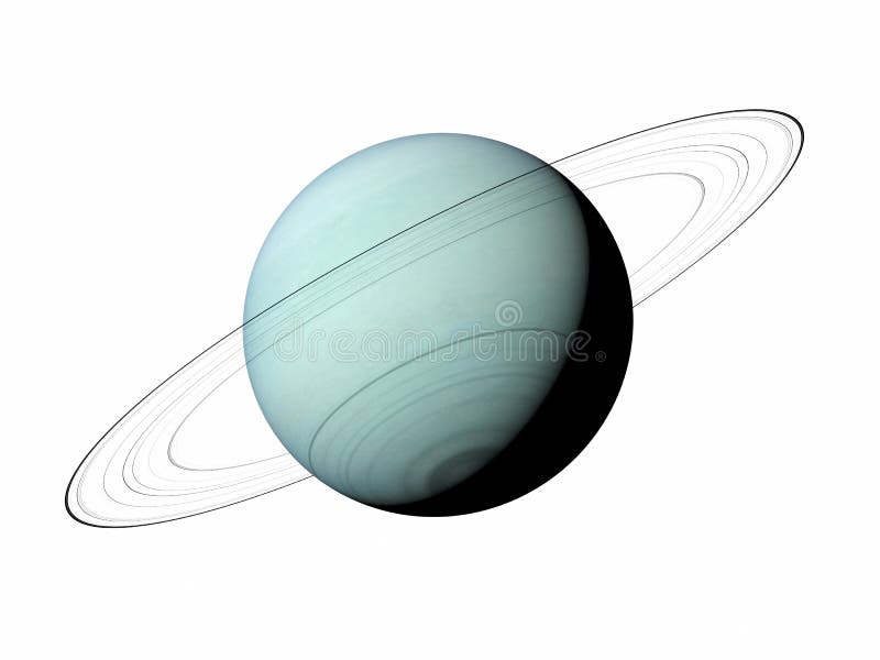 Urano ilustração stock