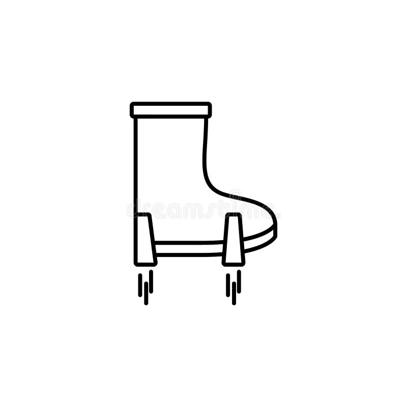 O voo calça o ícone esperto das sapatas Elemento do ícone futuro da tecnologia para apps móveis do conceito e da Web A linha fina ilustração do vetor O voo calça o ícone esperto das sapatas Elemento do ícone futuro da tecnologia para apps móveis do conceito e da Web A linha fina ilustração do vetor