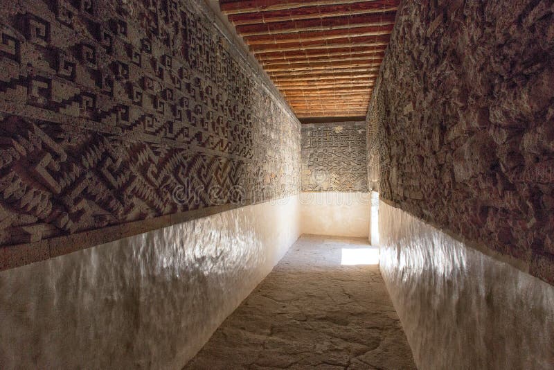 O zapotec de Mitla arruina México imagem de stock O zapotec de Mitla arruina México imagem de stock