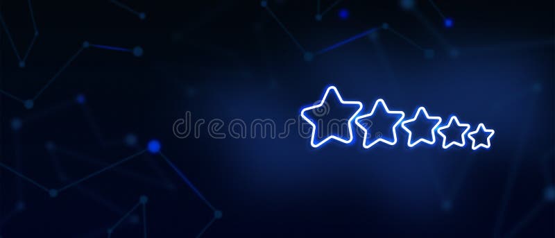 o ícone de avaliação de 5 estrelas, desempenho empresarial excelente, serviço de qualidade, aspiração, avaliação de desempenho, c ilustração do vetor o ícone de avaliação de 5 estrelas, desempenho empresarial excelente, serviço de qualidade, aspiração, avaliação de desempenho, c ilustração do vetor