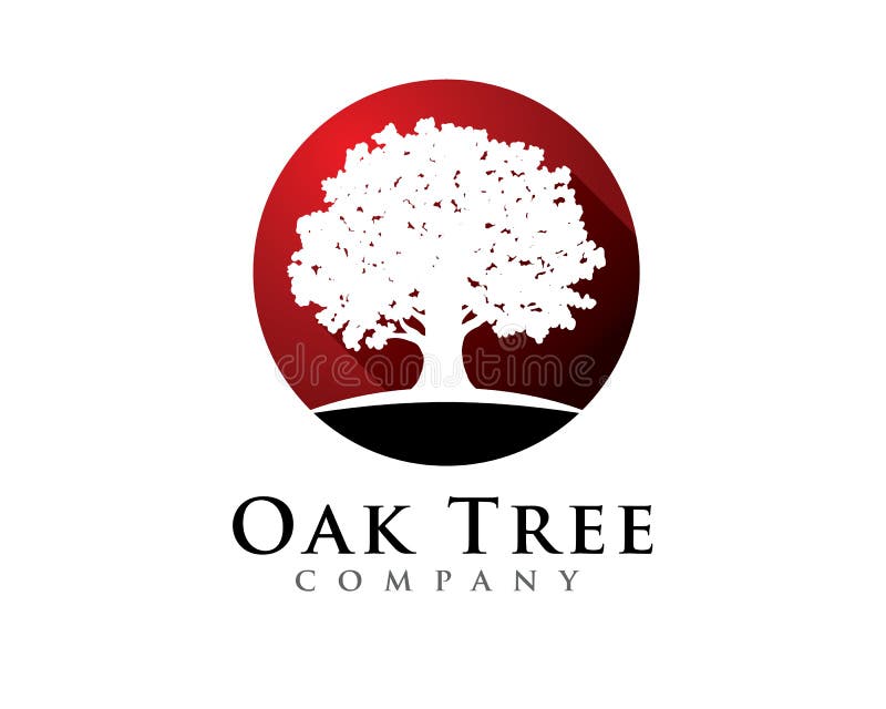 Tree Company Logo Illustration Stock Illustration Illustration of