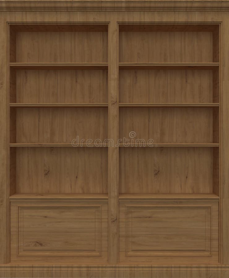 Oak Wooden book shelf