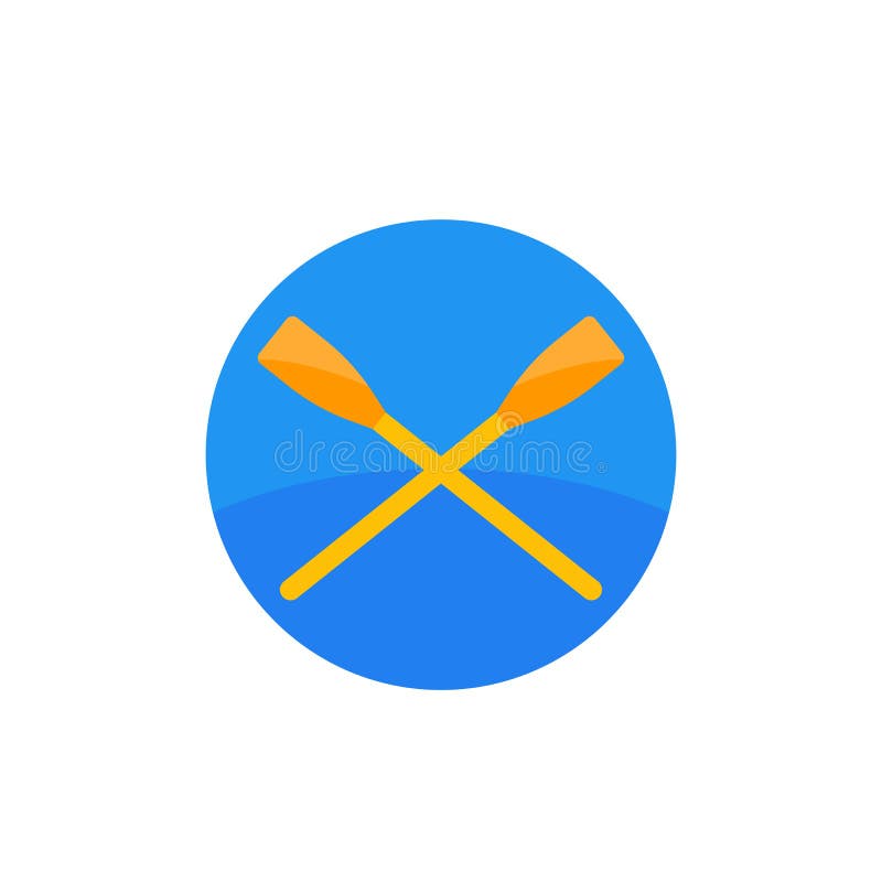 Crossed Paddles Logo Stock Illustrations 343 Crossed Paddles Logo