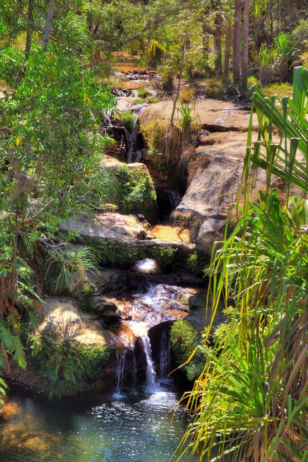 Oasis waterfall