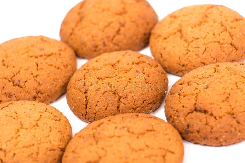 Oat biscuits cookie stock image. Image of delicious, wheat 60390207