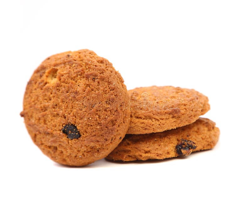 Oatmeal Cookies with Raisins Stock Photo Image of crunchy, healthy 33185256