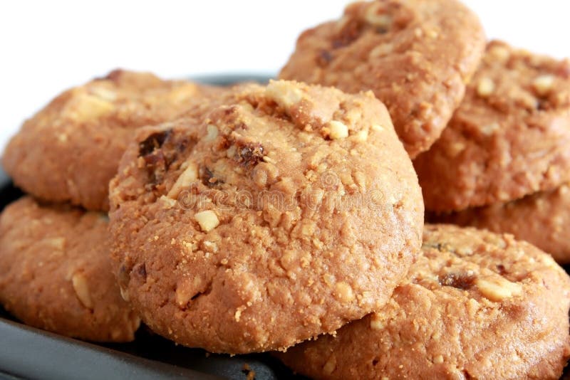 Oatmeal μπισκότων στοκ φωτογραφίες