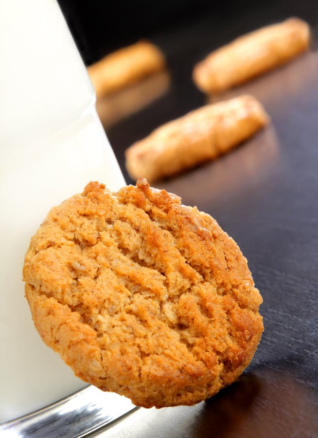 Oatmeal μπισκότων στοκ εικόνες με δικαίωμα ελεύθερης χρήσης