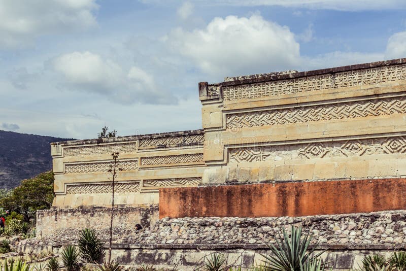 Ruins of Mitla in Oaxaca Mexico Editorial Stock Image Image of famous