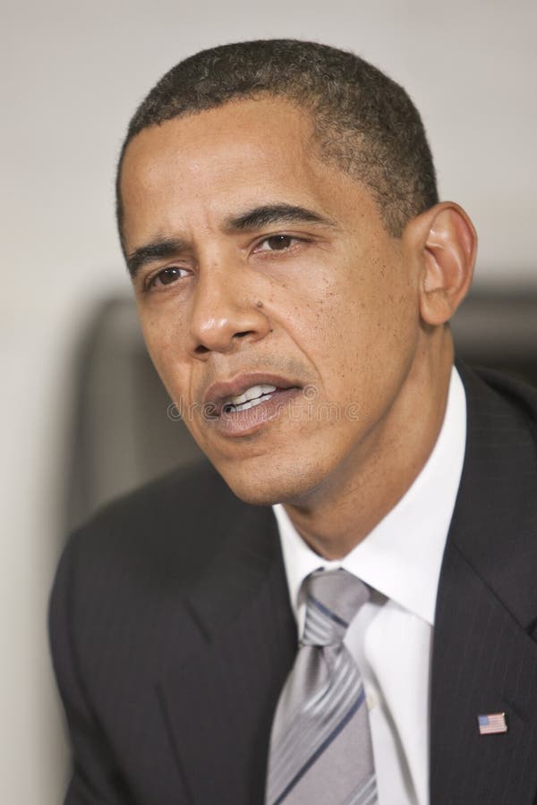 Obama de presidente Barack foto de archivo libre de regalías Obama de presidente Barack foto de archivo libre de regalías
