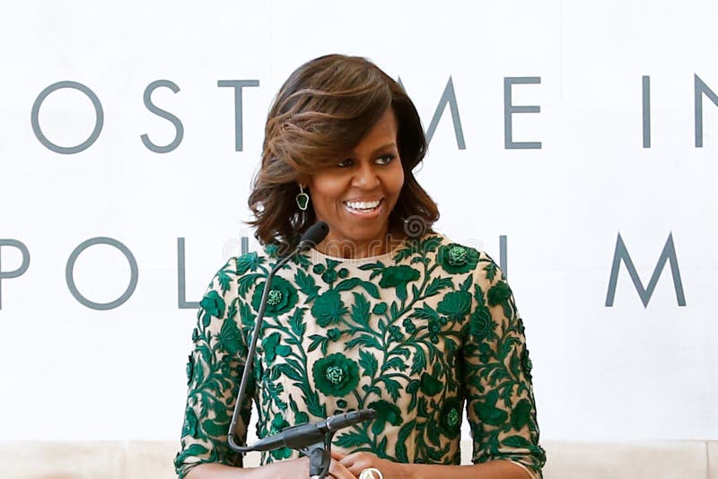 obama της Michelle στοκ φωτογραφία obama της Michelle στοκ φωτογραφία