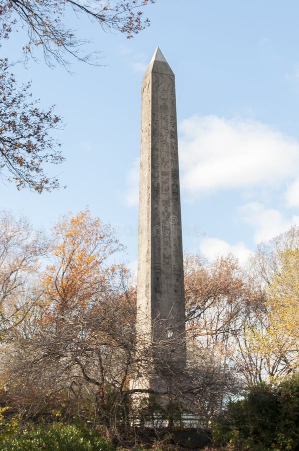 Obelisk in Central Park, New York Stock Image Image of cleopatras