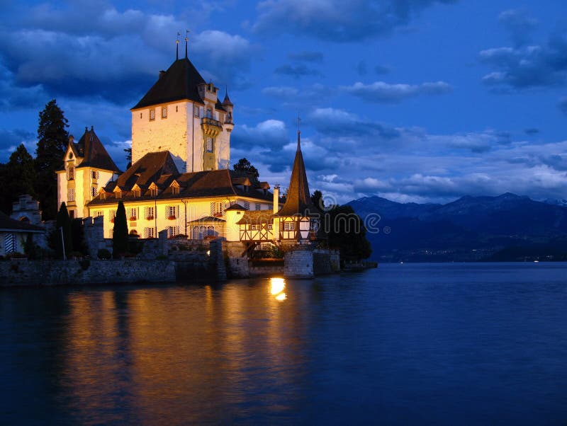 Oberhofen Castle 03, Switzerland stock photos Oberhofen Castle 03, Switzerland stock photos