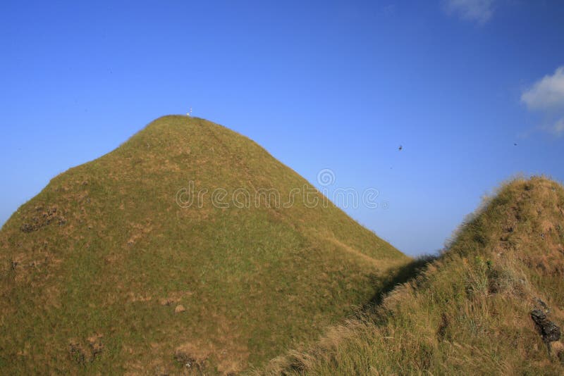 Hügelspitze lizenzfreie stockfotografie