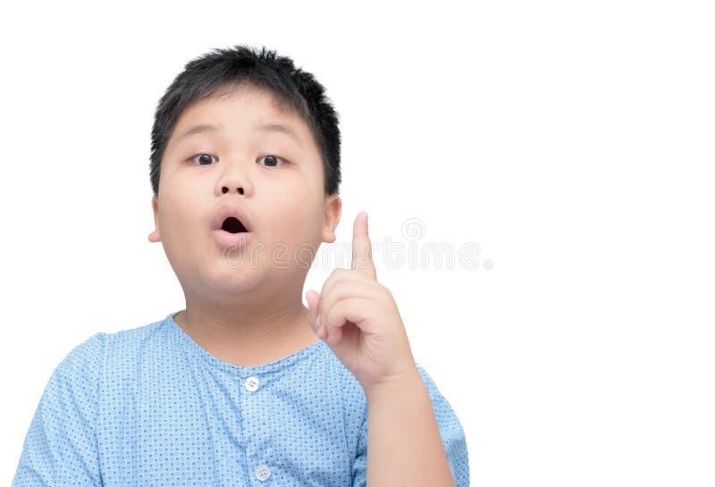 Obese Fat Boy With Expression Of Disgust Against Fresh Durian Isolated obese-fat-boy-with-expression-of-disgust-against-fresh-durian-isolated