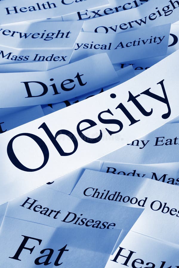 Obesity Concept stock photo
