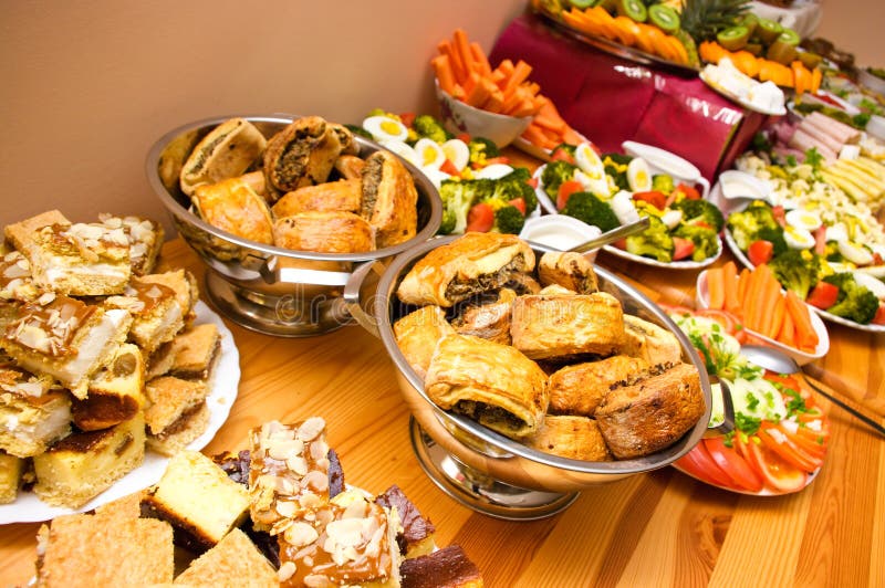 Obfitość jedzenia fotografia stock
