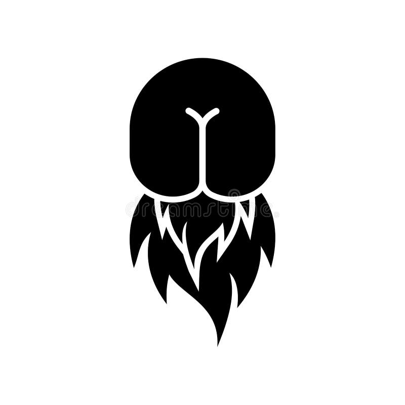 Objaw Butthurta Symbol dupy w ogniu Ikona Butt Hurt ilustracja wektora emblematycznego drażliwości ilustracji Objaw Butthurta Symbol dupy w ogniu Ikona Butt Hurt ilustracja wektora emblematycznego drażliwości ilustracji