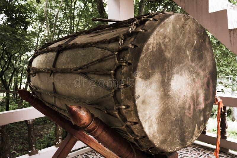 Drum / Art Object / Culture Thailand Stock Image - Image of beautiful ...