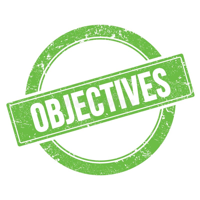 Objectives Green Stock Illustrations 248 Objectives Green Stock