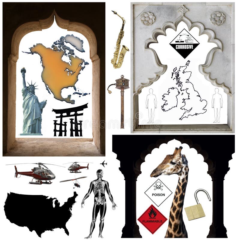 Objects For Cut Out - Isolated Stock Photo - Image of eyeglass, globe