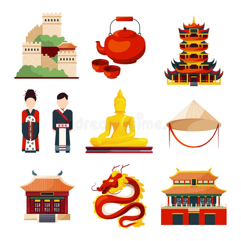 Vetores de Conjunto De Conceito De Ilustração De Ornamento De País De China  Arte Tradicional Cartaz Livro Resumo Motivos Otomano Elemento Vector  Decorativo Cartão Ou Convite Concepção Étnica e mais imagens de