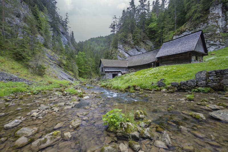 Vodné mlyny Oblazy pri Kvačanoch, Kvačianska dolina, Slovensko