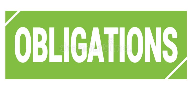 Text Obligations Stock Illustrations 441 Text Obligations Stock