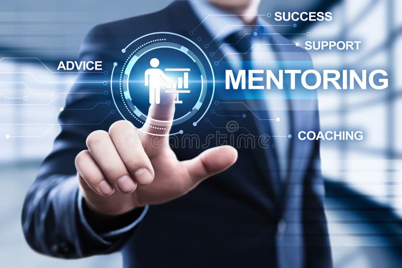 Obowiązki mentora motywaci trenowania sukcesu kariery Biznesowy pojęcie