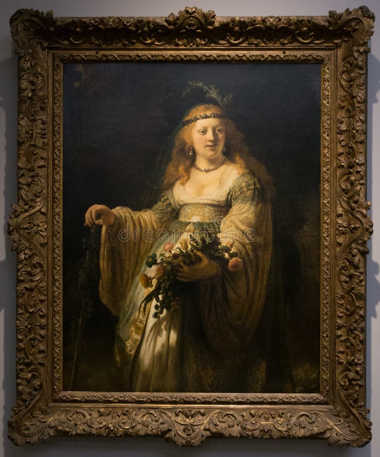 Obraz Rembrandt w national gallery w Londyn fotografia royalty free Obraz Rembrandt w national gallery w Londyn fotografia royalty free