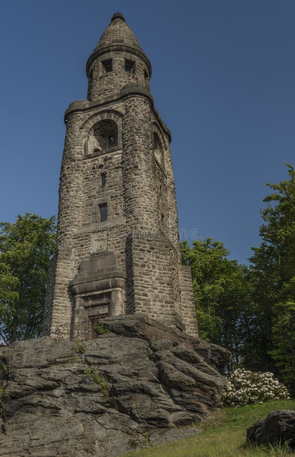 Observation tower Haj u Ase in spring morning