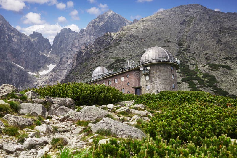 Observatory Lomnicky Peak, High Tatras