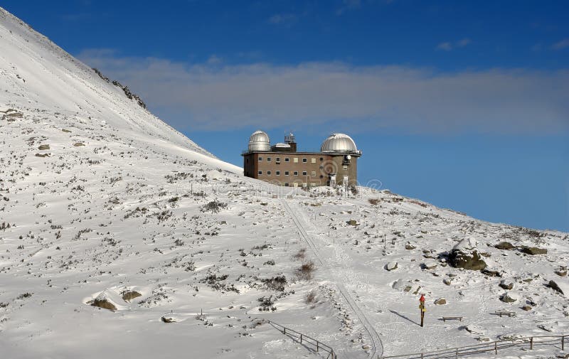 The observatory in Tatras.