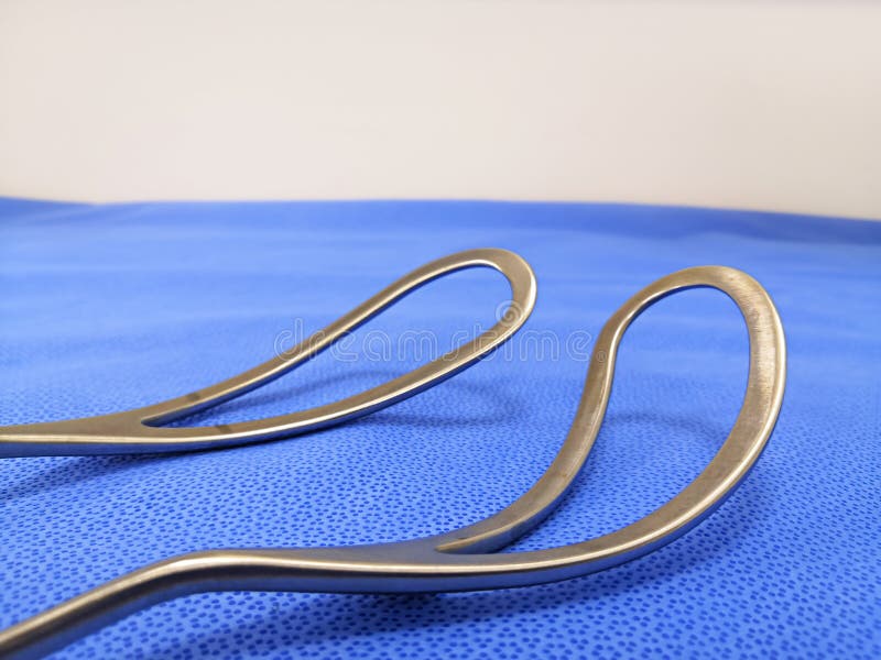 Obstetrical Forceps or Baby Forceps Stock Image Image of caesarean
