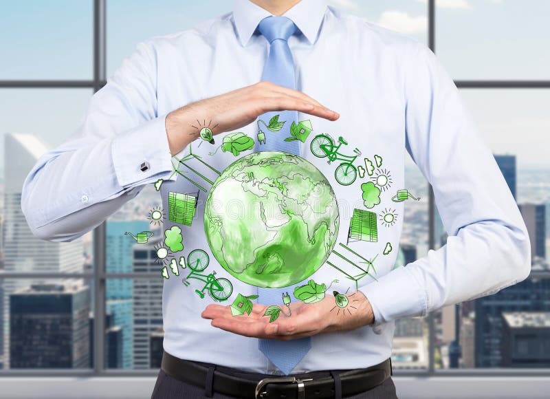 Obsługuje czułość o czystym środowisku, eco energia, ochrona zdjęcia royalty free Obsługuje czułość o czystym środowisku, eco energia, ochrona zdjęcia royalty free