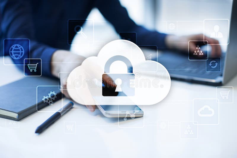 Obłoczna technologia Przechowywanie danych Networking i usługa internetowej pojęcie