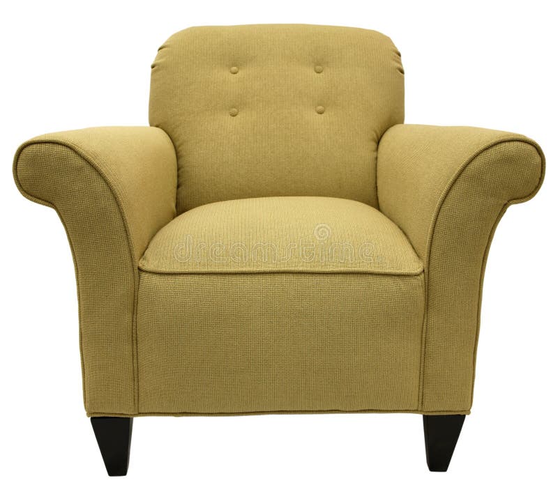 Plaid Living Room Chair stock photo. Image of living, comfort 8690130