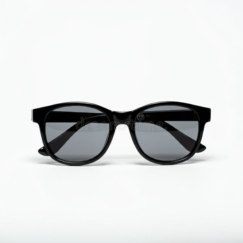 Occhiali da sole con un classico design rotondo. Le lenti sono oscure royalty illustrazione gratis