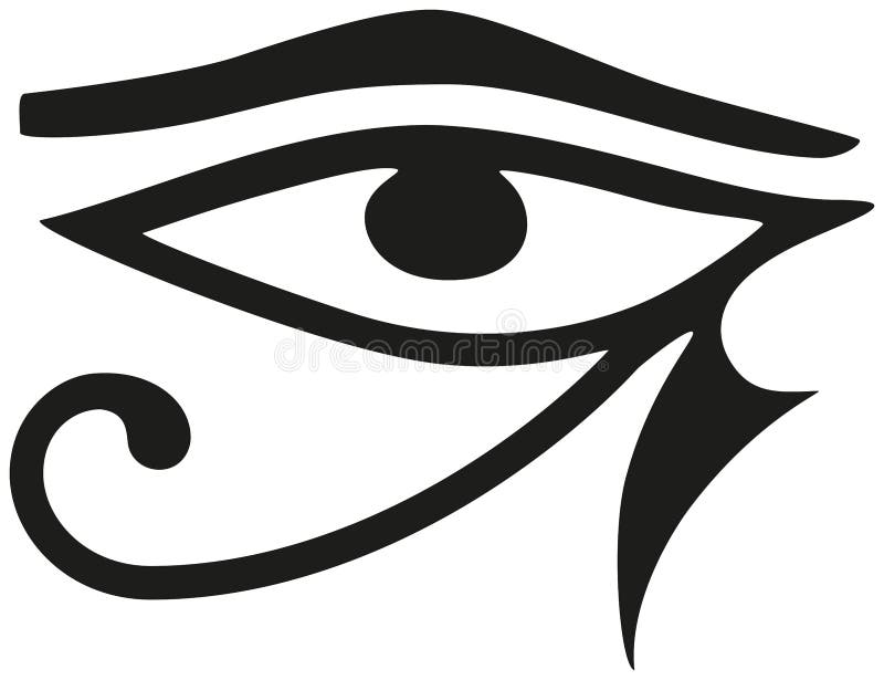 Occhio di Horus royalty illustrazione gratis Occhio di Horus royalty illustrazione gratis