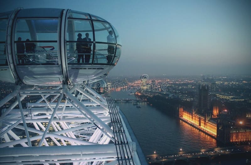 Occhio di Londra fotografie stock Occhio di Londra fotografie stock
