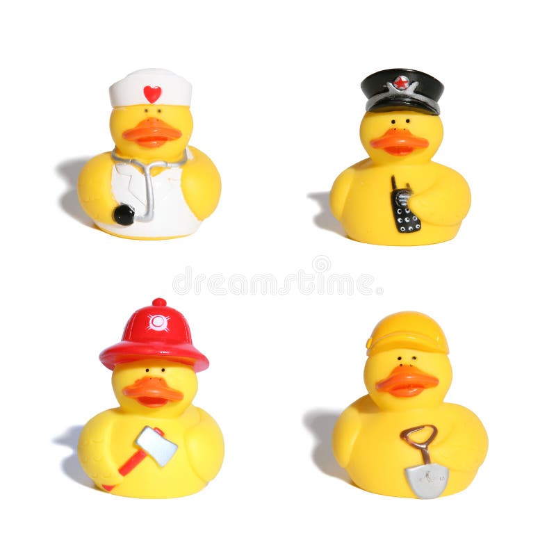 Occupational Ducks stock photography