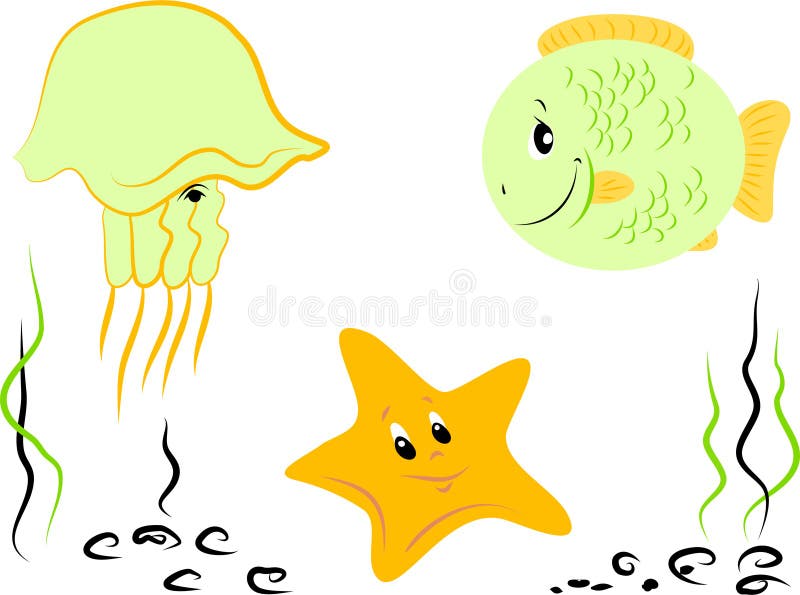 Ocean 1 royalty free illustration