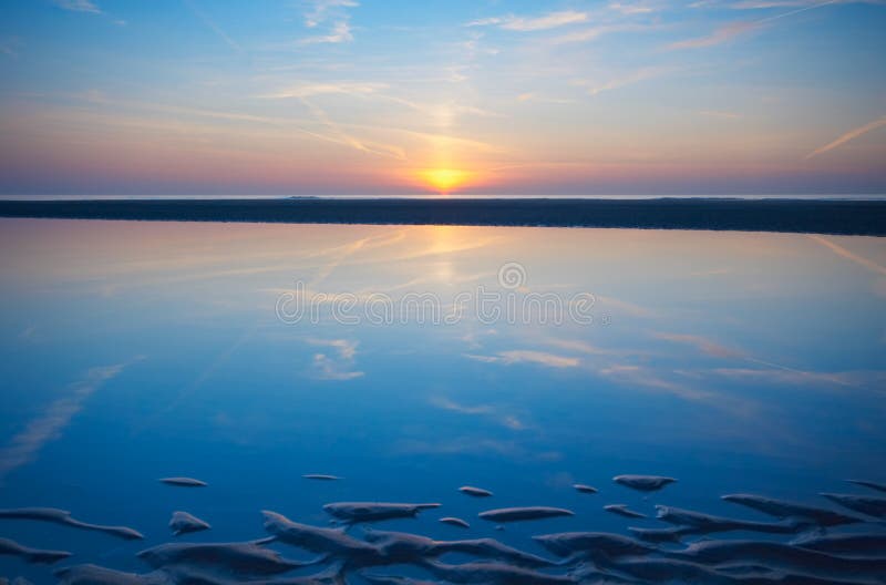 Ocean background stock photo
