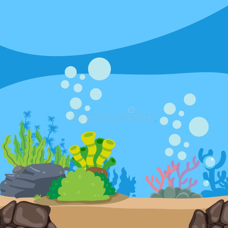 Ocean Background Vector Design Stock Vector - Illustration of ...