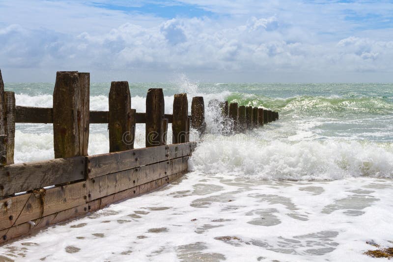 Ocean breakers stock image. Image of foam, gale, coastline 20990401